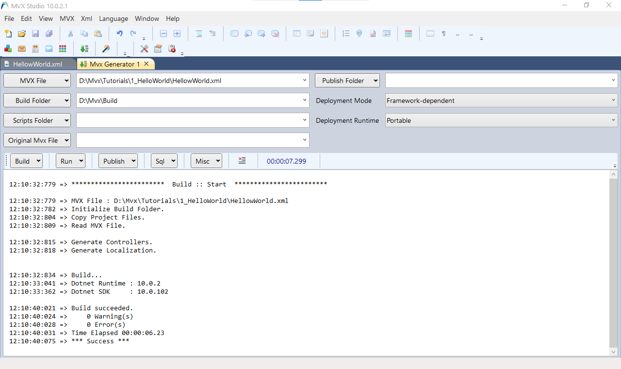 MVX Studio Generator (Build)